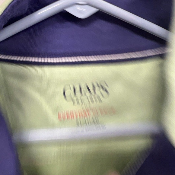 Chaps pullover old school striped colors mens XL Green Navy Everyday Fleece - Picture 12 of 13